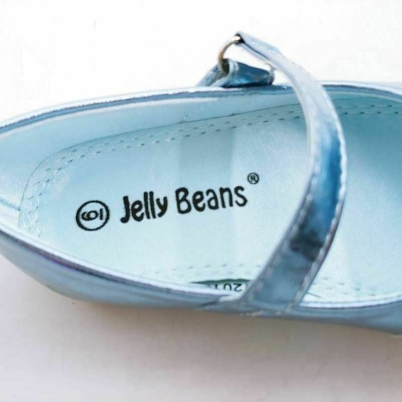 JELLY BEANS Baby Girls Cirona Flat Shoes 6 New - Picture 8 of 10